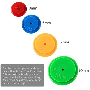 Круг для шитья | Круглый Круг для квилтинга 3/5/7/10мм Инструменты для лоскутного шитья | Ремесла Ручной работы Qui 2